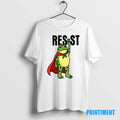 Official Rage Against Machine Portland Frog Resist T Shirt 8guvfu Tee Sweater