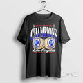 Officials 2024 2025 Back To Back Champions Los Angeles Dodgers Rings Black Premium T Shirts