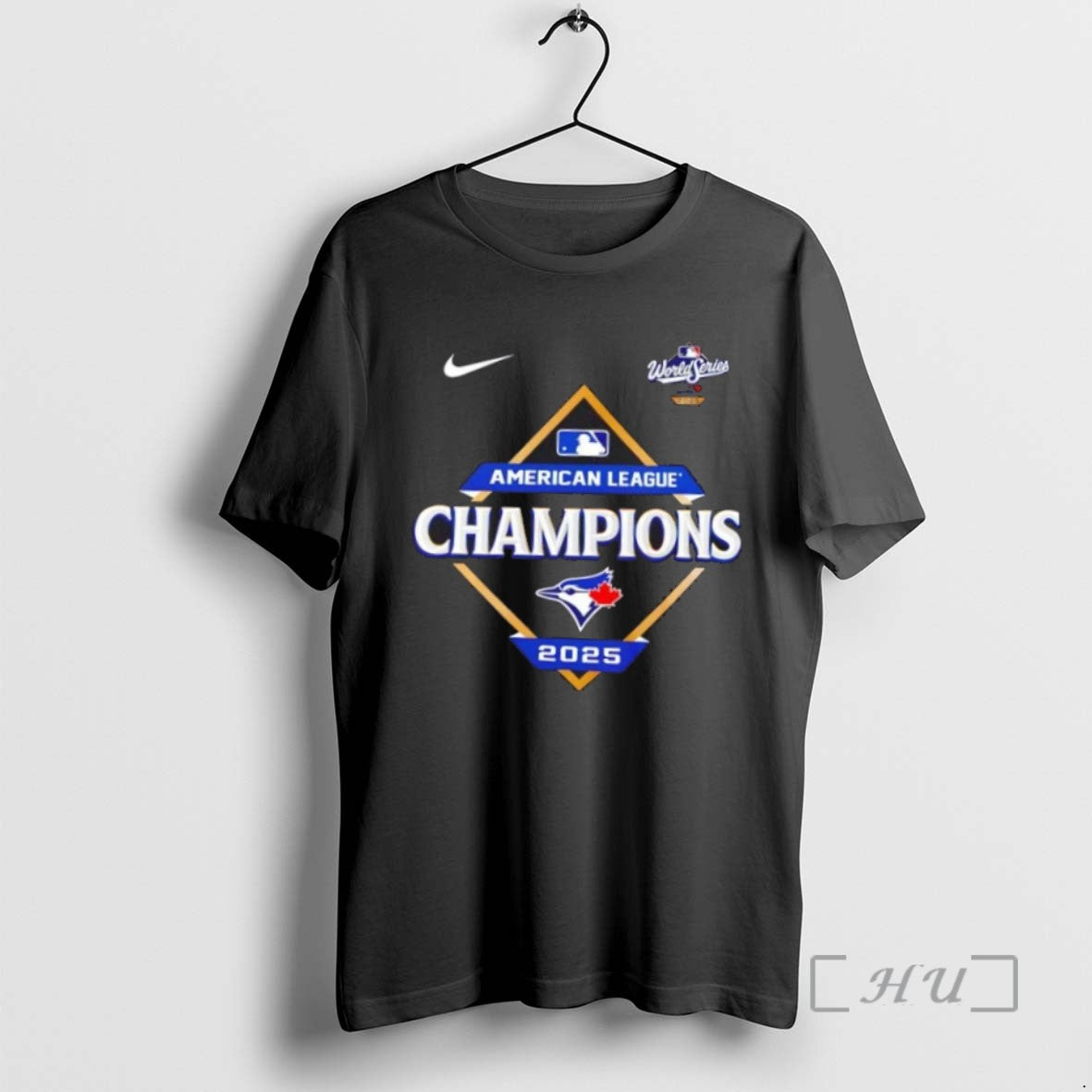 Officials 2025 American League Champions Toronto Blue Jay Baseball 2 Sided T Shirt Sweater