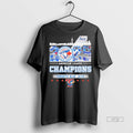 Officials 2025 American League Champions Toronto Blue Jays Skyline Tee Shirt Sweater
