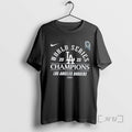 Officials 2025 Los Angeles Dodgers Back To Back World Series Champions 2 Sided Premium