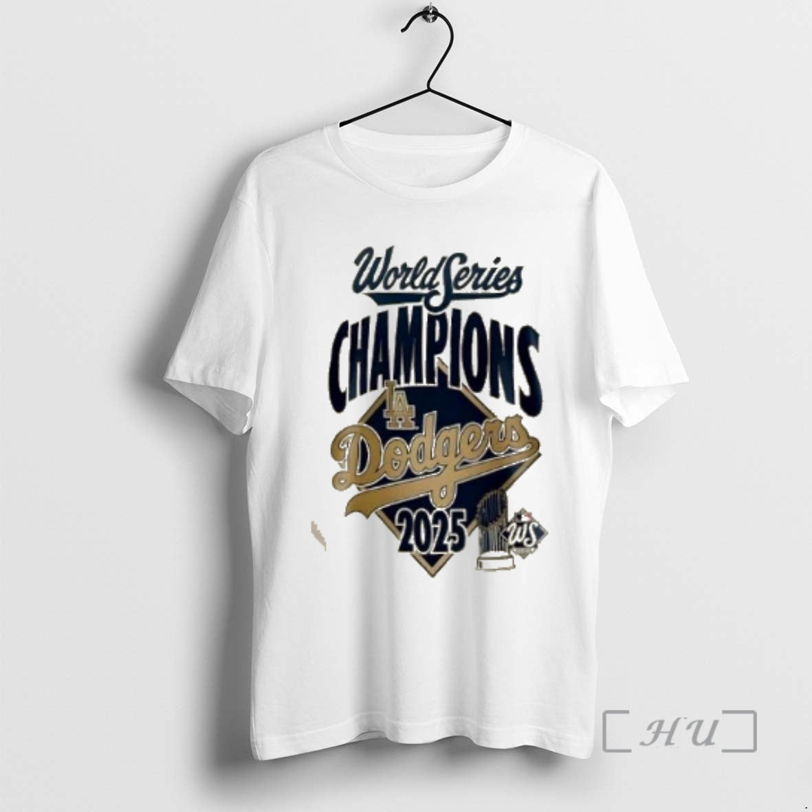Officials 2025 Los Angeles Dodgers Heather Grey World Series Champions 2 Sided