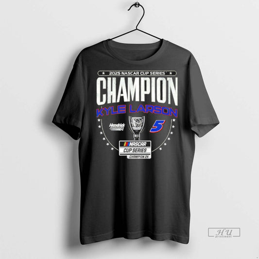 Officials 2025 Nascar Cup Series 2x Champion Kyle Larson 5 Premium Tee Shirt Sweater