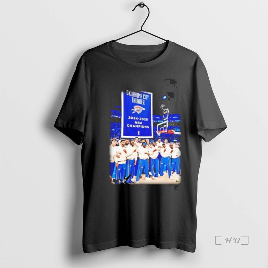 Officials 2025 Nba Champions Okc Thunder Vintage T Shirt Sweater