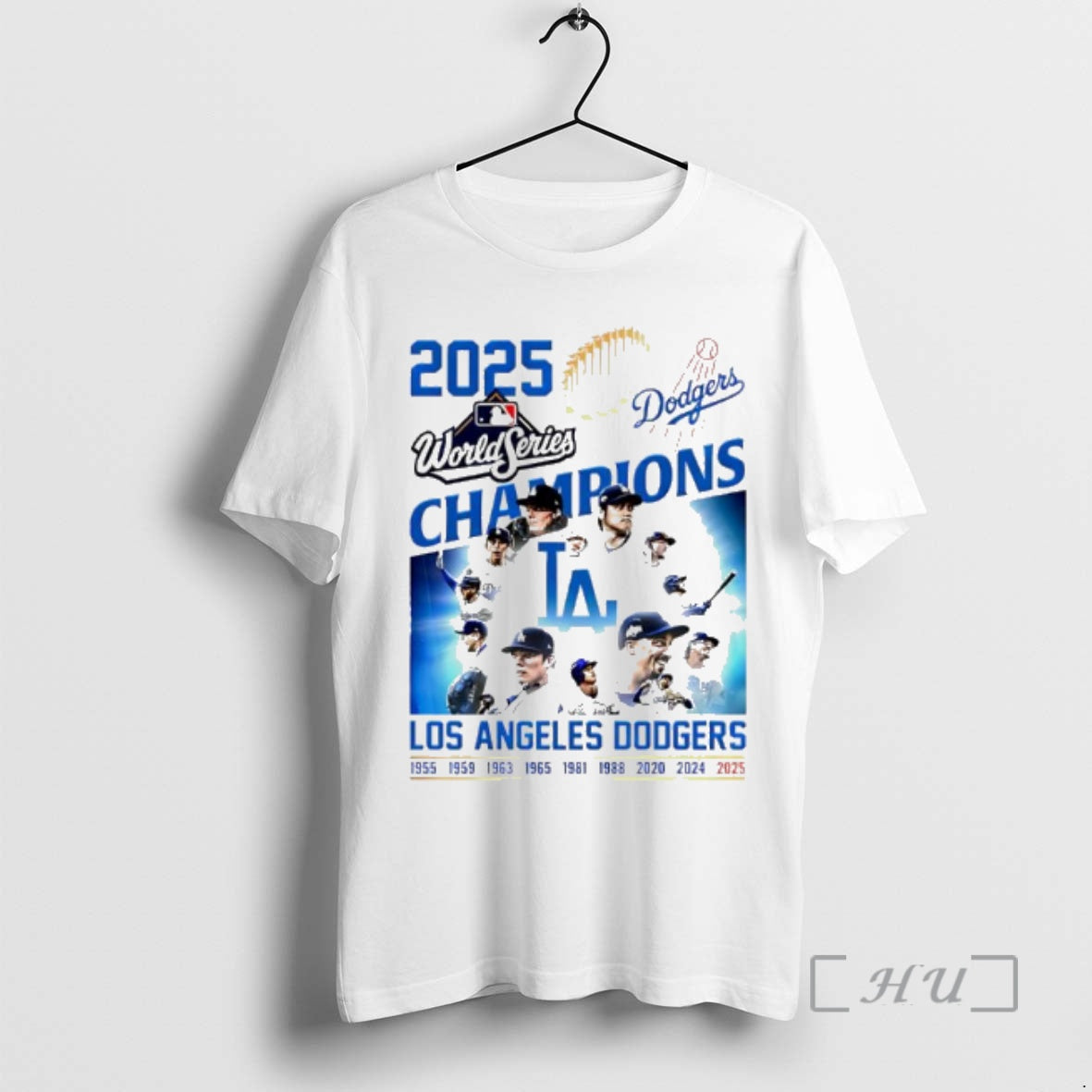 Officials 2025 World Series Champions La Dodgers Baseball Premium T Shirt Sweater