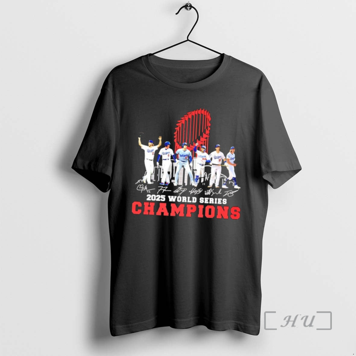 Officials 2025 World Series Champions Los Angeles Dodgers Signature T Shirt Sweater