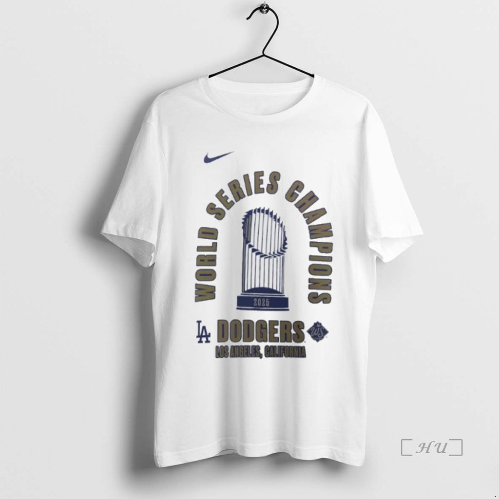Officials 2025 World Series Champions Los Angeles Dodgers Trophies Premium T Shirt Sweater