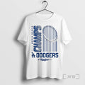 Officials 2025 World Series Champions Los Angeles Dodgers Trophy Premium T Shirt Sweater