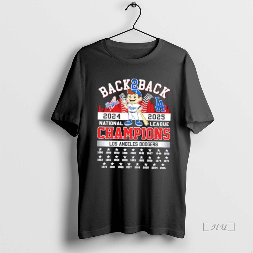 Officials 2025 World Series Champions Back To Back Los Angeles Dodgers Premium T Shirt Sweater