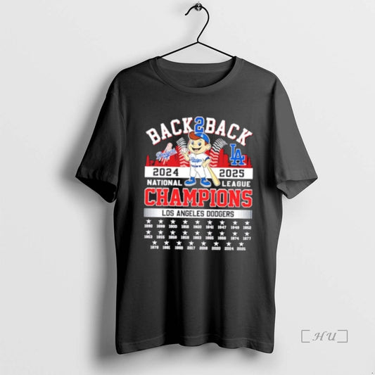 Officials 2025 World Series Champions Back To Back Los Angeles Dodgers Premium T Shirt Sweater