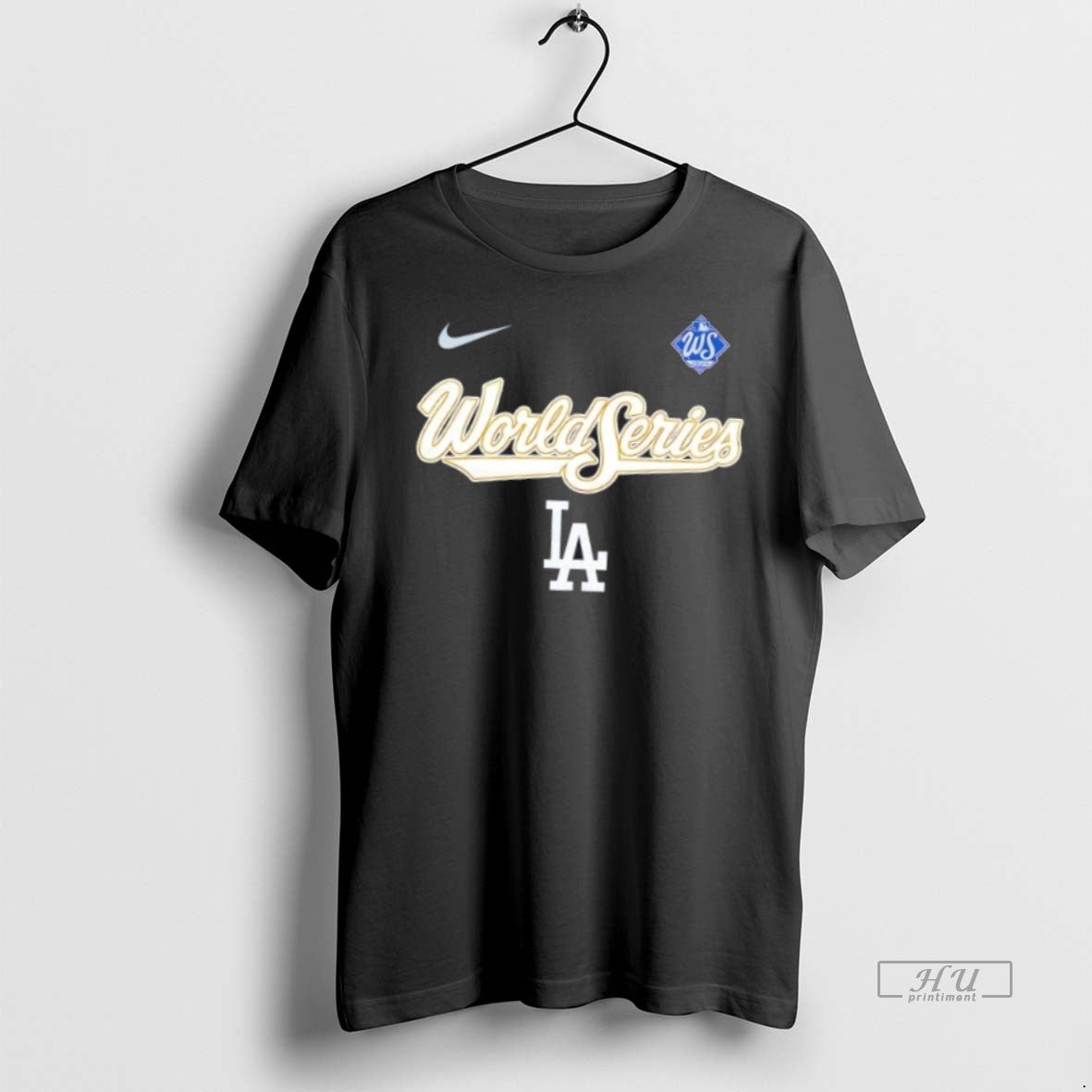 Officials 2025 World Series Los Angeles Dodgers Baseball 2 Sided Graphic Tee Shirt Sweater