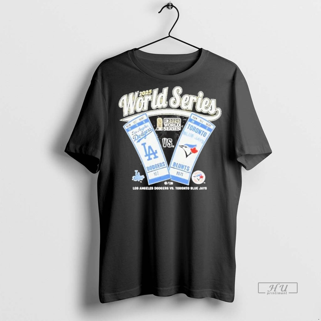 Officials 2025 World Series Los Angeles Dodgers Vs Toronto Blue Jays Tee Shirt Sweater