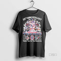 Officials 26th Anniversary 1999 2025 Houston Texans Team Signatures Premium Tee Shirt Sweater