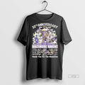 Officials 30th Anniversary 1996 2025 Baltimore Ravens Teams Signatures Premium Tee Shirt Sweater