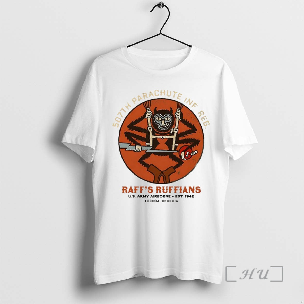Officials 507th Parachute Infantry Regiment Raffs Ruffians Us Army Logo