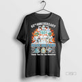 Officials 60th Anniversary 1965 2025 Miami Dolphins Team Signatures Premium Tee Shirt Sweater