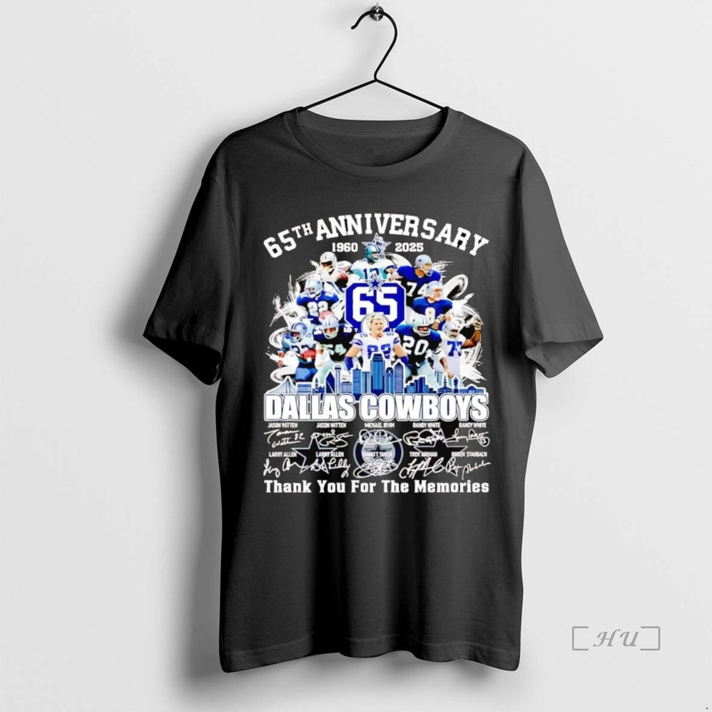 Officials 65th Anniversary 1960 2025 Dallas Cowboys Team Players Premium T Shirt Sweater