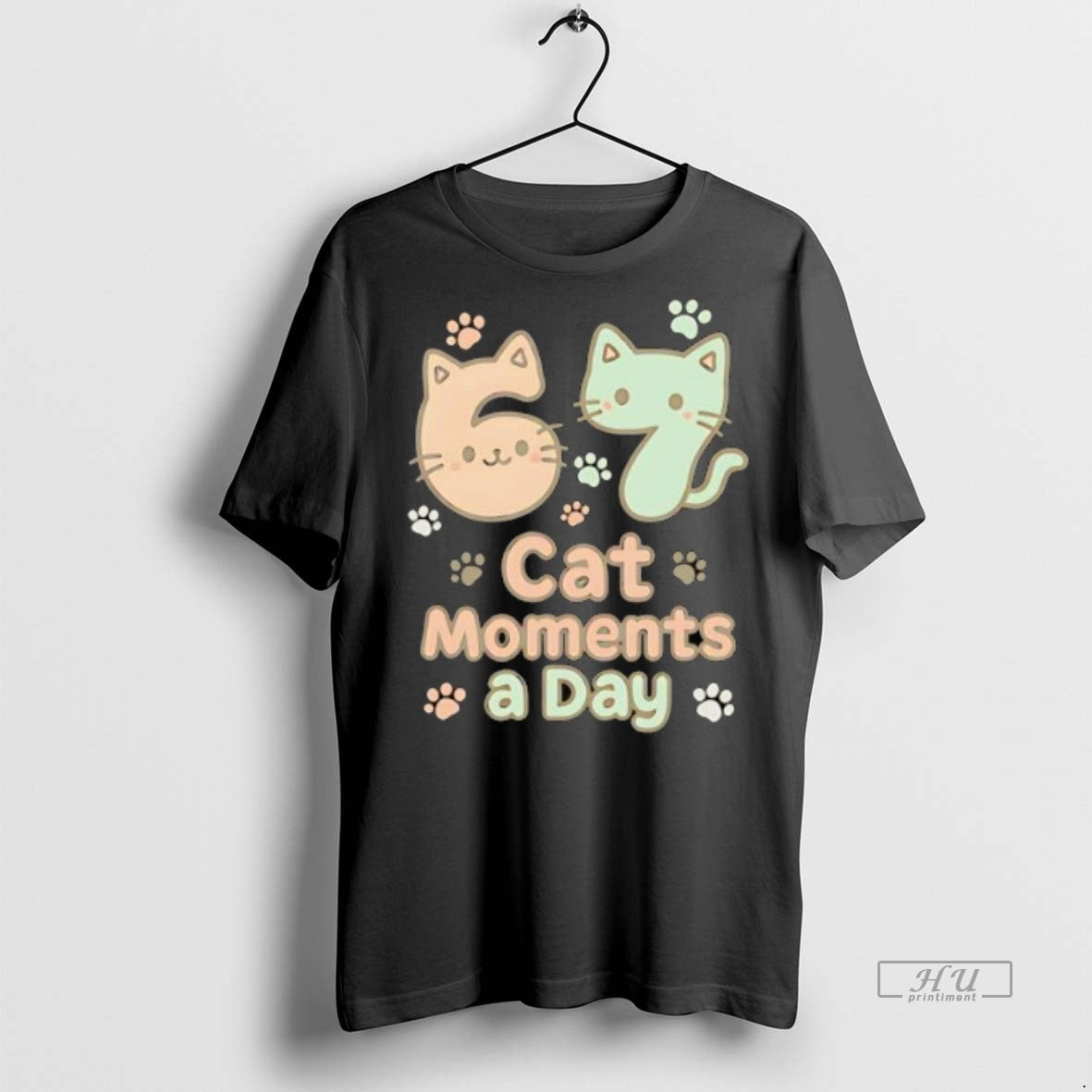Officials 67 Cat Moments A Day Six Seven Premium Tee Shirt Sweater