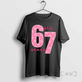 Officials 67 Funny Meme 6 7 Pink Script