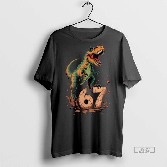 Officials 67 T Rex Six Seven Tyrannosaurus Dinosaur 6 7 Meme 67 Premium