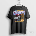 Officials 9x World Series Champions Los Angeles Dodgers 2025 Trophy Premium Tee Shirt Sweater