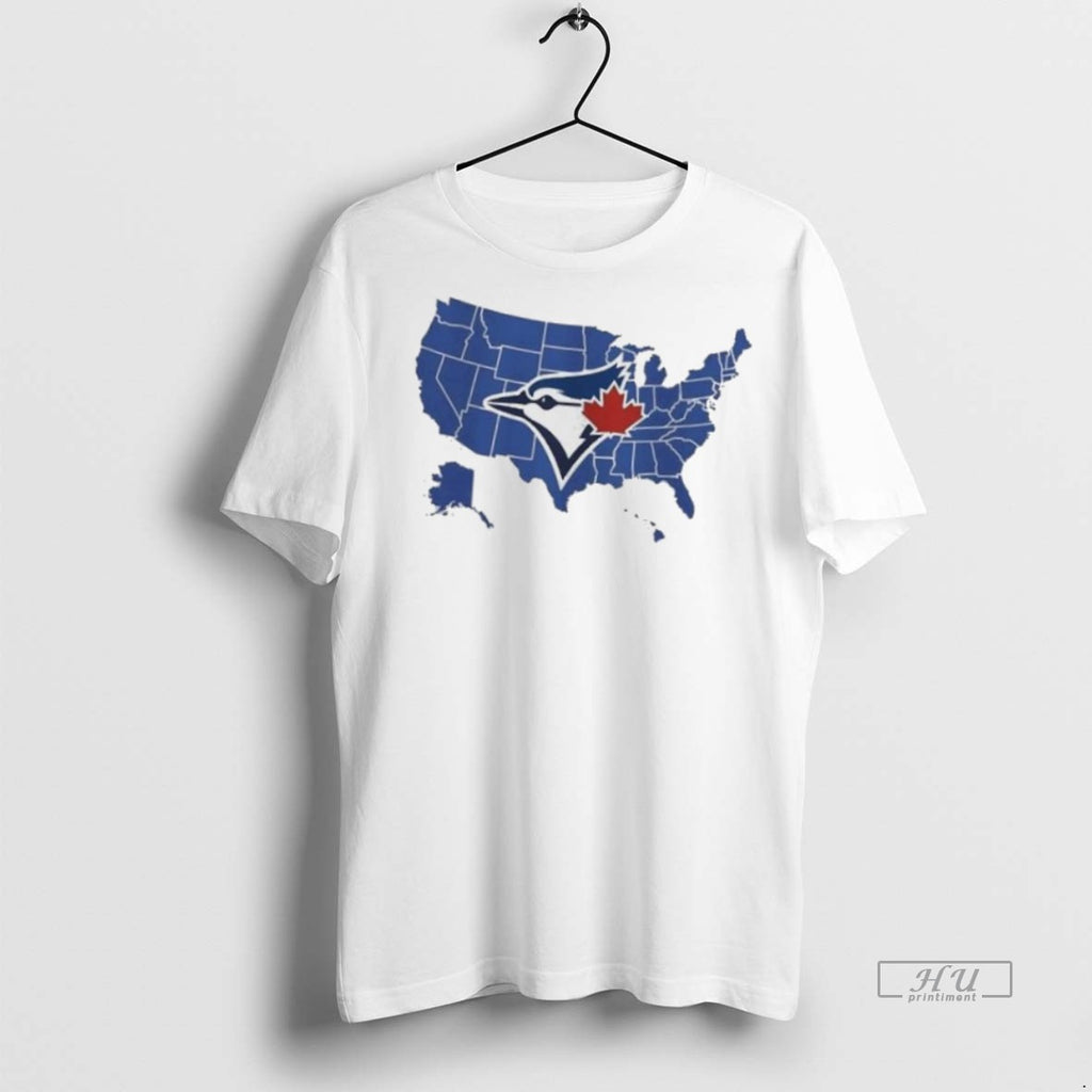 Officials A Map Of Who America Is Rooting For In The World Series 2025 Tee