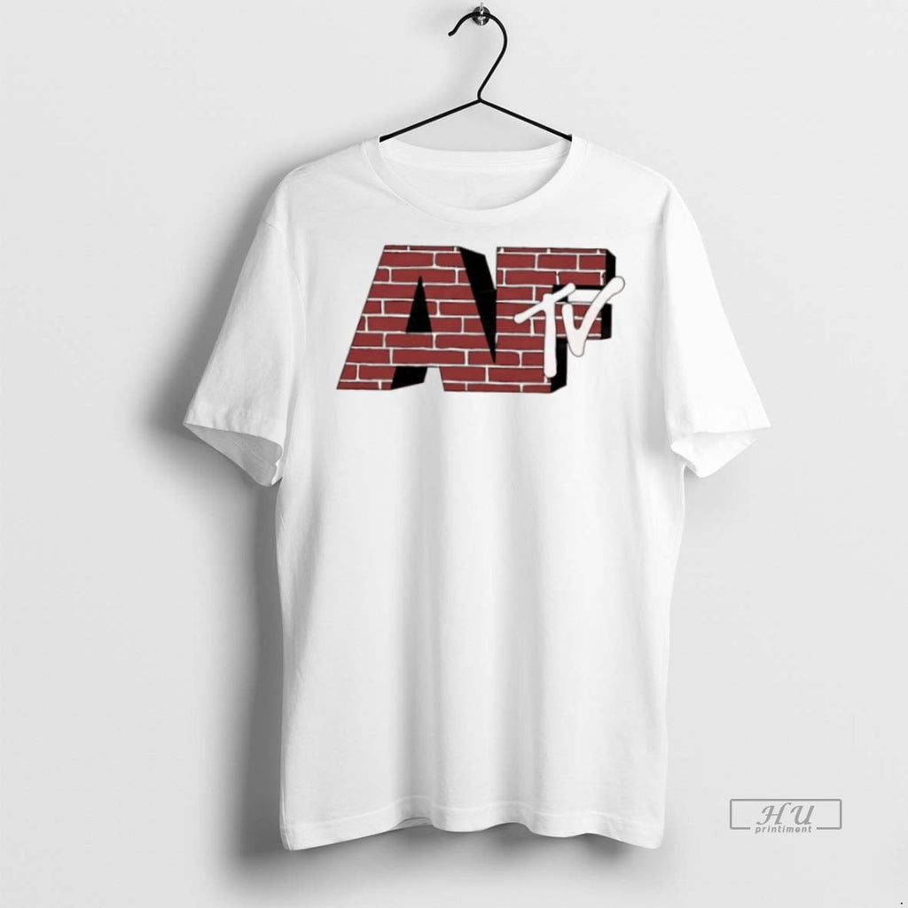 Officials Aftv Television Aftv Brick Logo Tee Shirt Sweater