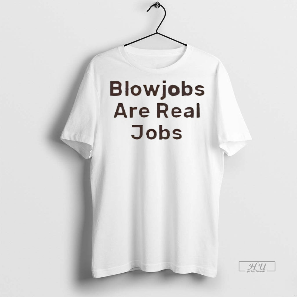 Officials Aoc Wearing Blowjobs Are Real Jobs Tee Shirt Sweater