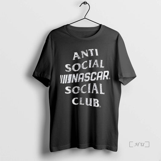 Officials Assc X Nascar Speed Full Anti Social Social Club Logo Premium T Shirt Sweater