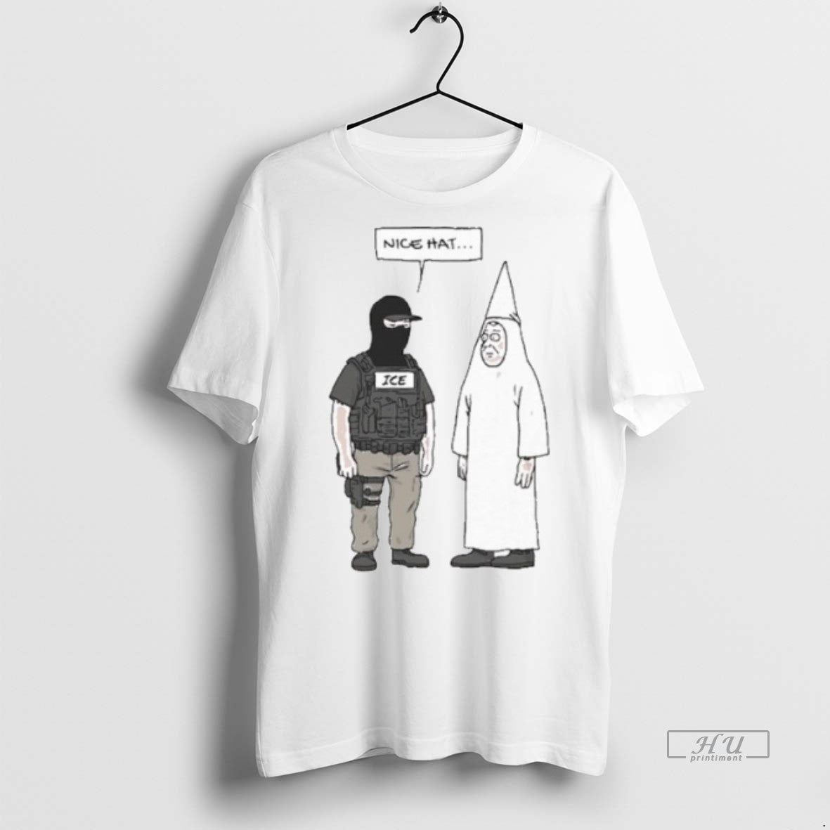 Officials Abolish Ice Bice Hat Subtle Fuck Trump Graphic Tee Shirt Sweater