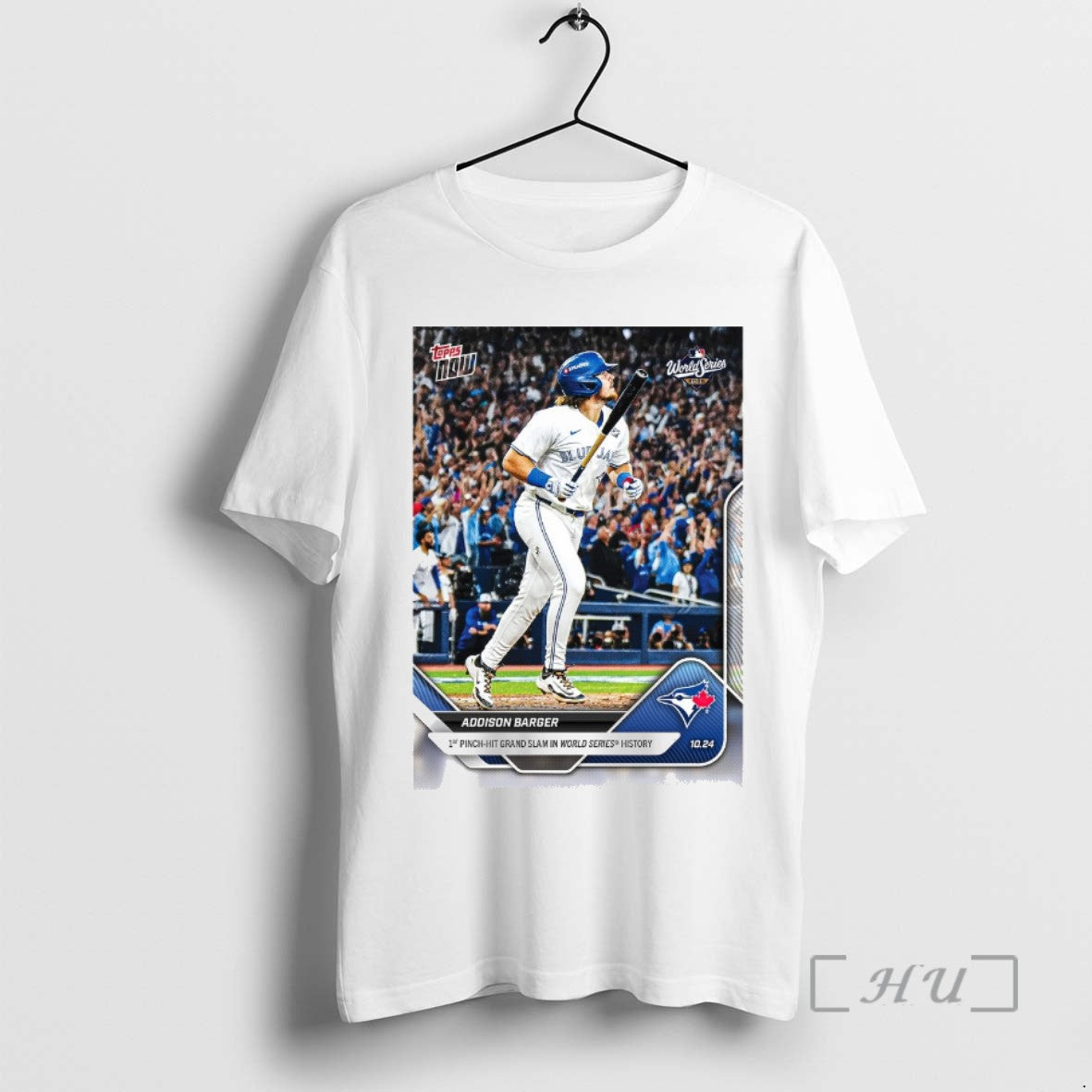 Officials Addison Barger Toronto Blue Jays 2025 Mlb Topps 1st Pinch Hit Grand Slam In