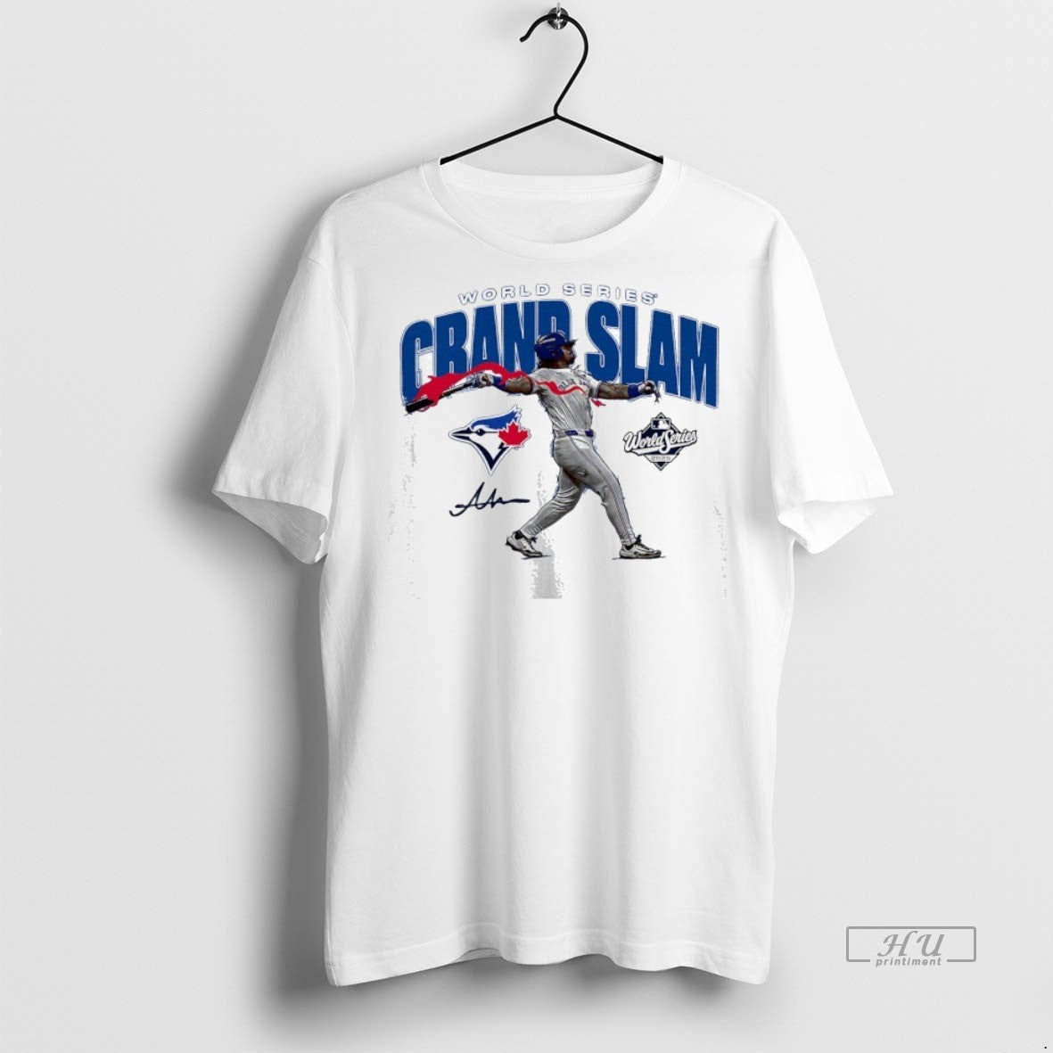 Officials Addison Barger Toronto Blue Jays 2025 World Series Grand Slam Signature Premium