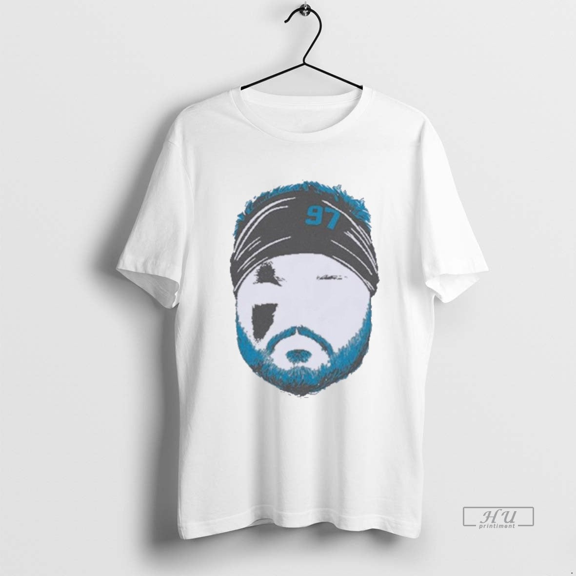 Officials Aidan Hutchinson Blank Face Premium Tee Shirt Sweater