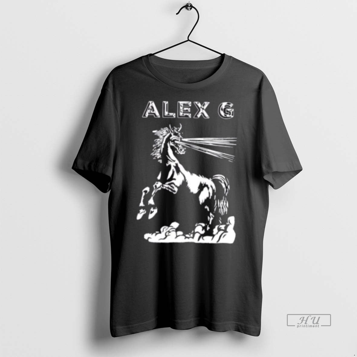 Officials Alex G Black Horse Tee Shirt Sweater