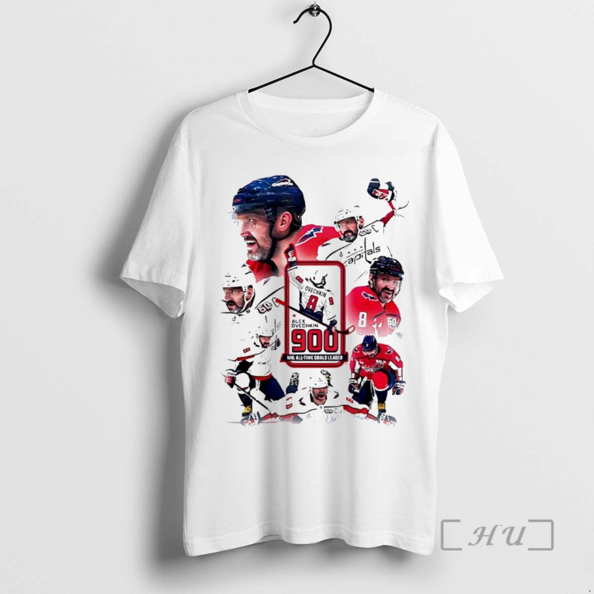 Officials Alex Ovechkin 900 Most Goals In Nhl History 2 Sided Premium T Shirts Sweater