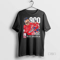 Officials Alex Ovechkin Washington Capitals 900 Goals Signature Premium Tee Shirt Sweater