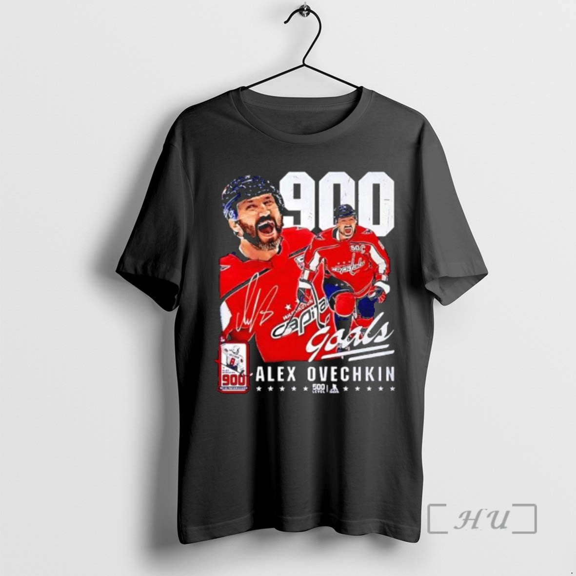 Officials Alex Ovechkins 900 Goals Merchandise Career Signature