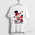Officials Alexander Ovechkin Capitals 900 Goal Nhl All Time Goals Leader Graphic Premium T Shirts
