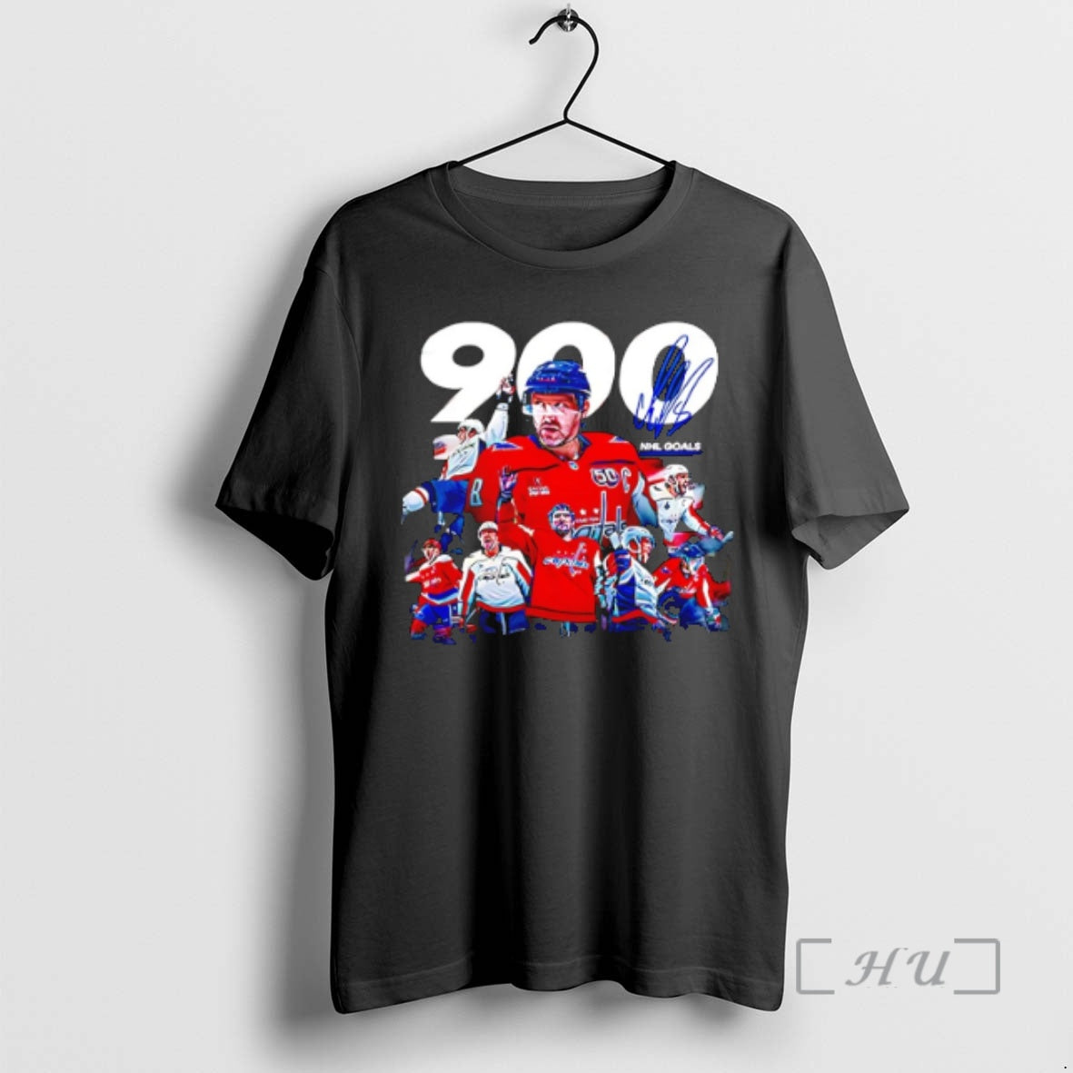 Officials Alexander Ovechkin Washington Capitals 900 Goals Celebration 2025