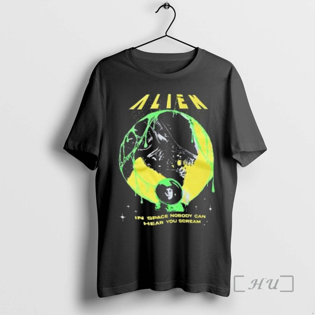Officials Alien In Space Nobody Can Hear You Scream T Shirt Sweater