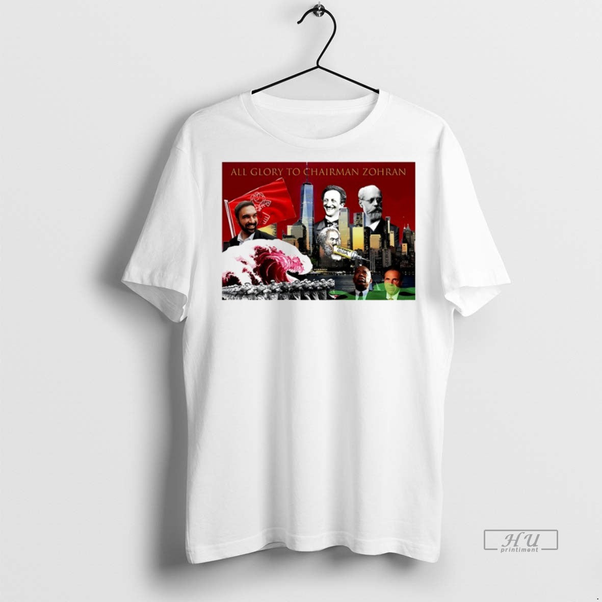 Officials All Glory To Chairman Zohran Circle Premium Tee Shirt Sweater