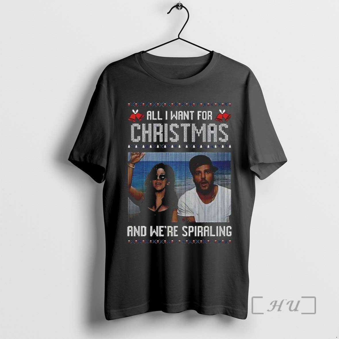 Officials All I Want For Christmas And Were Spiraling T Shirt Sweater
