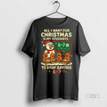Officials All I Want For Christmas Is My Students To Stop Saying 67 Premium Tee