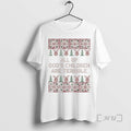 Officials All Of Gods Children Are Terrible Christmas Premium T Shirt Sweater