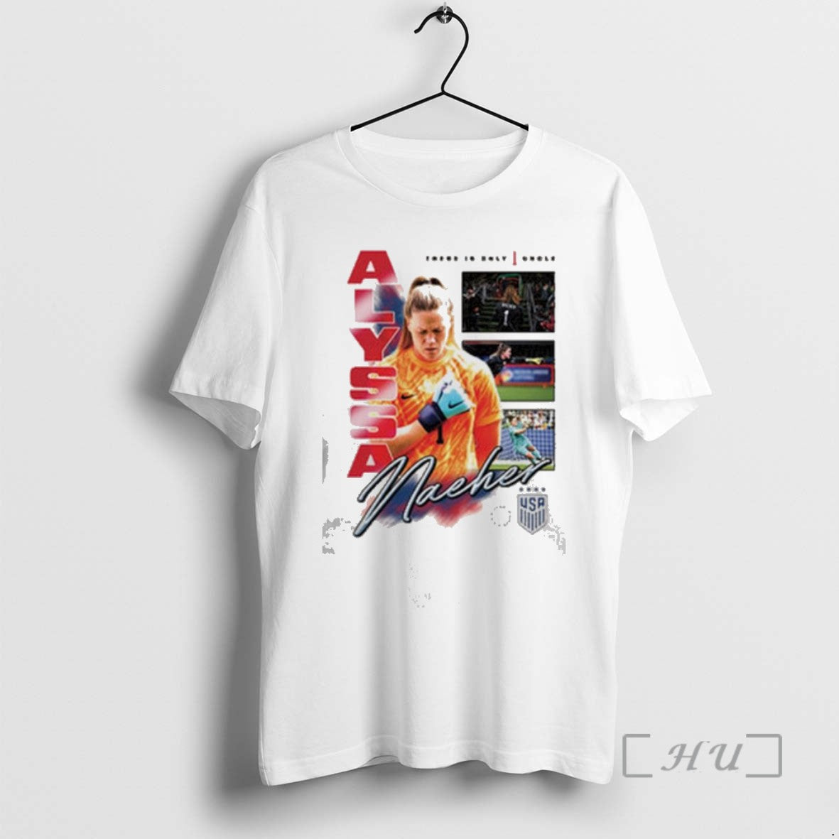 Officials Alyssa Naeher Farewell Natural Tee Shirt Sweater