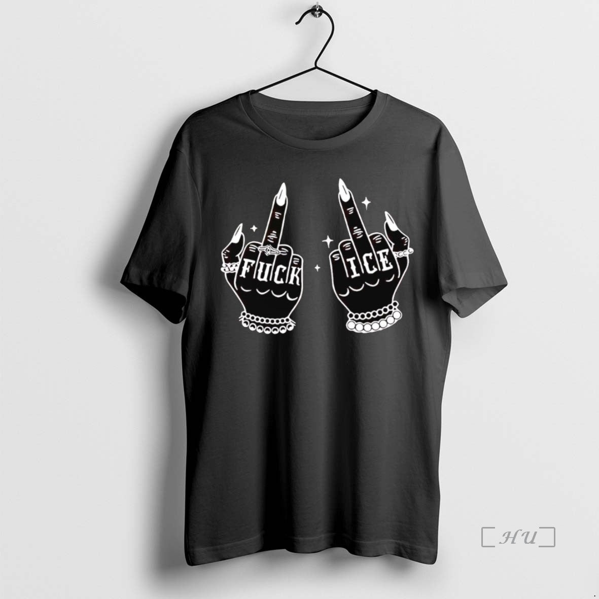 Officials Amanda Tietz Fuck Ice Middle Finger Premium T Shirt Sweater