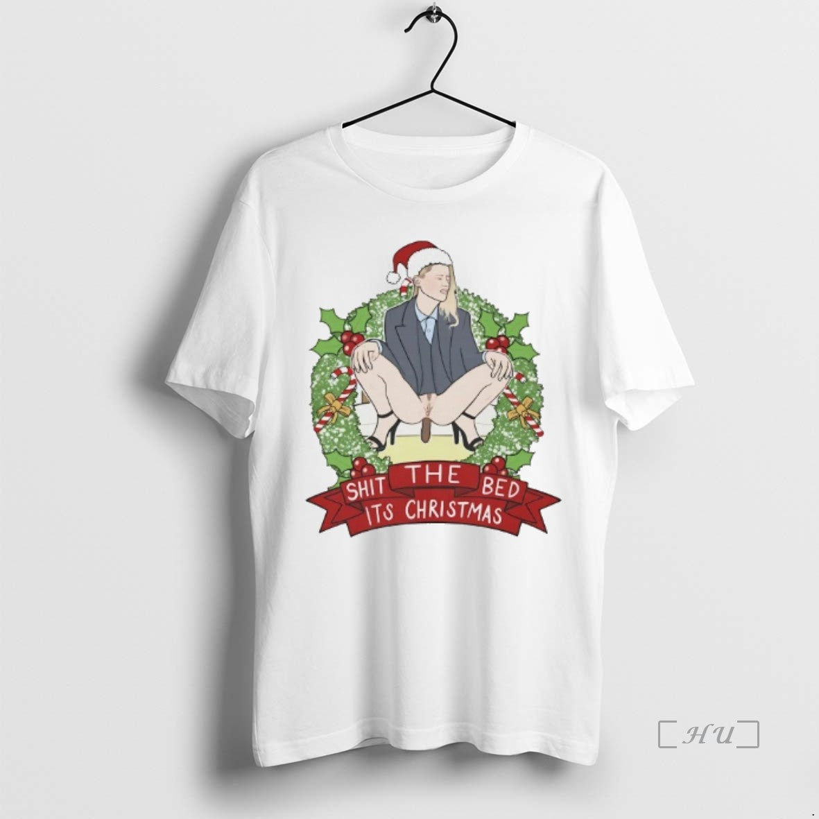 Officials Amber Turd Shit The Bed Its Christmas T Shirt Sweater
