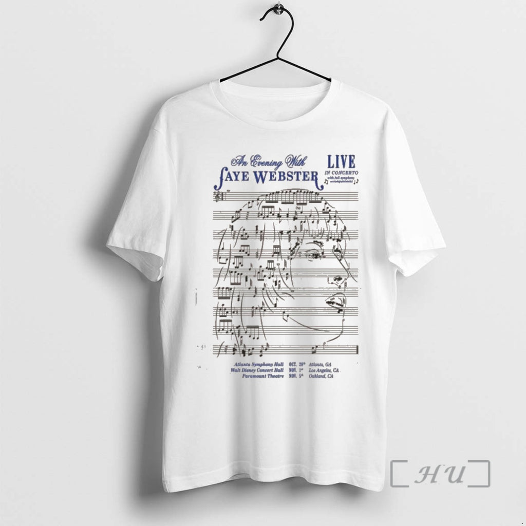 Officials An Evening With Faye Webster In Atlanta Oct 28 2025 T Shirt Sweater