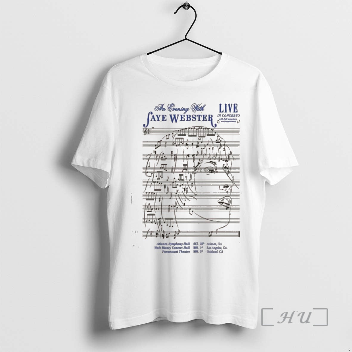 Officials An Evening With Faye Webster In Atlanta Oct 28 2025 T Shirt Sweater