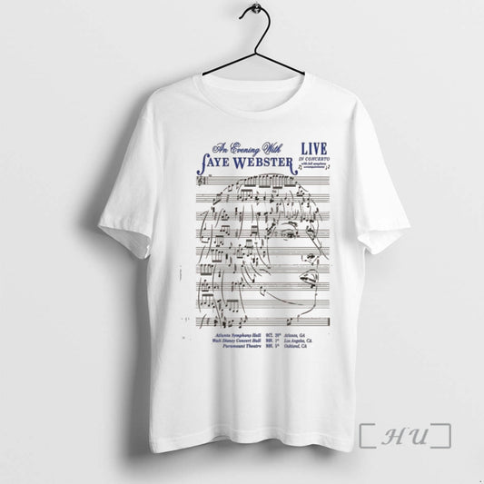 Officials An Evening With Faye Webster In Atlanta Oct 28 2025 T Shirt Sweater